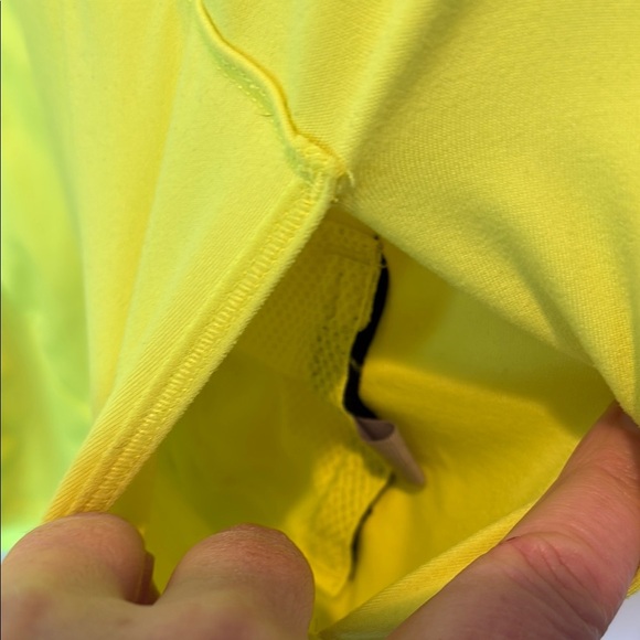 Nike Women's Neon Yellow Running Hoodie - Medium - Picture 4 of 7